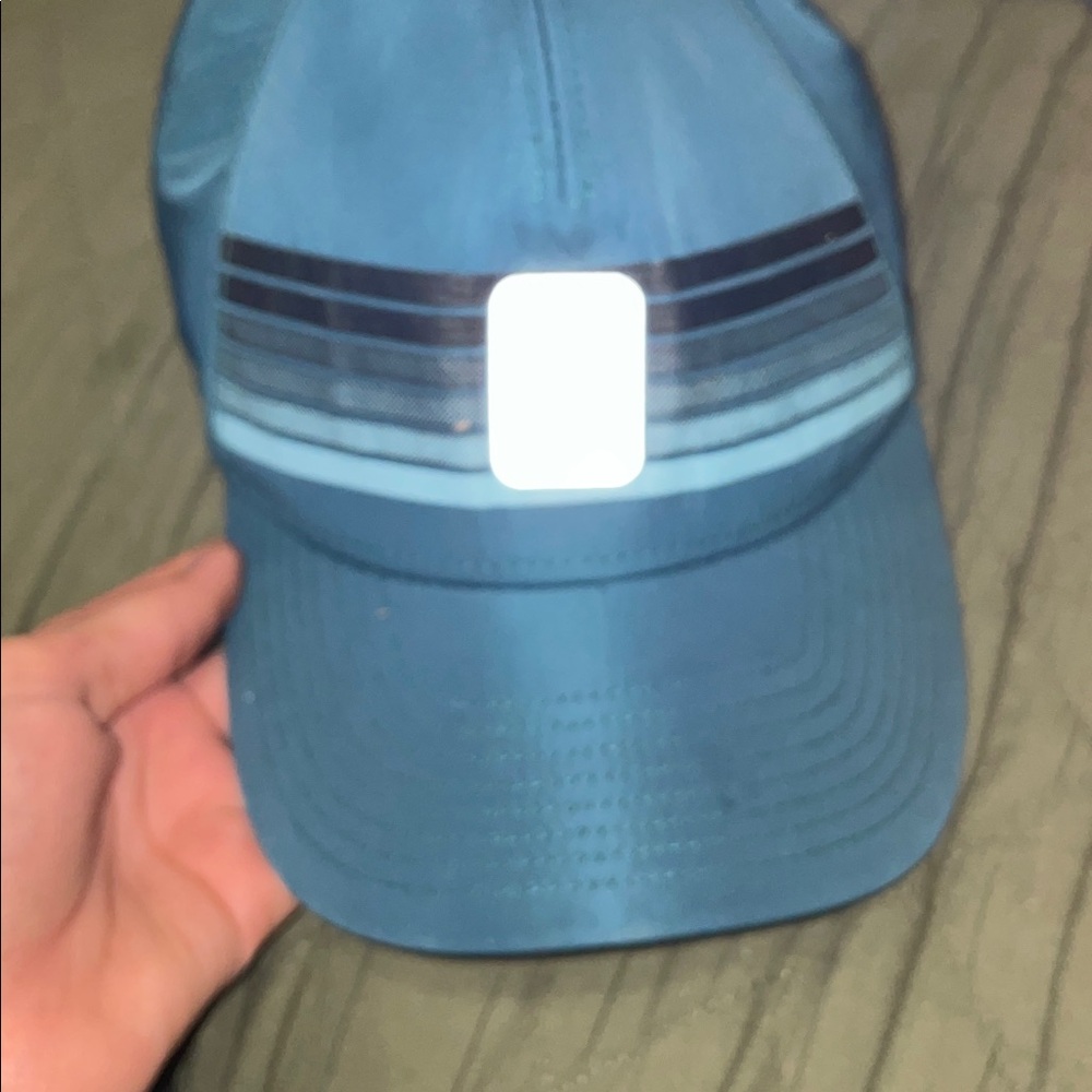 PGA Tour Blue Cap with Black Stripes